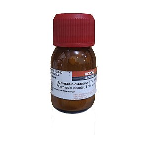 Diacetato de Fluoresceina 97% Puro 5G Acros C24 H16 O7 ref 191660050 CAS 596-09-8