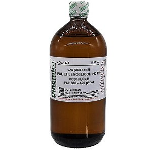 Polietilenoglicol 400 PA 1L Dinamica