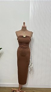 Vestido Tomara Marrom
