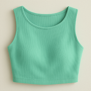 Cropped Verde Mint