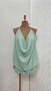 Conjunto Verde Drapeado