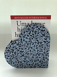Porta Livro Coração