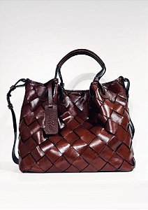 Bolsa Sacola Couro Vime