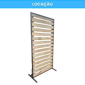 Locação Painel De Pallet Com Base 200 x 100 cm