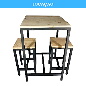 Locação Conjunto de Bistrô Industrial