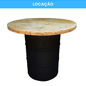 Locação Mesa Tambor 200 litros
