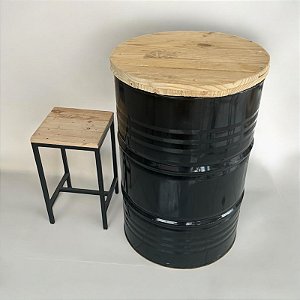 Banquinho Estilo Industrial 53x30x30