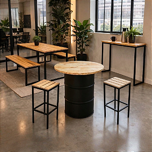 Kit Espaço Gourmet Industrial