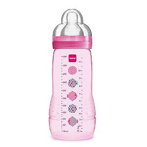 Mamadeira Easy Active / Fashion Bottle MAM 330ml Rosa - 4834RSPX