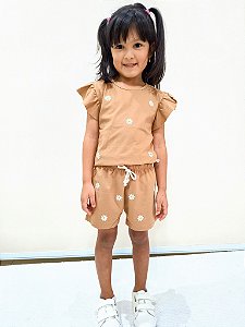 Conjunto Margarida Chocolate