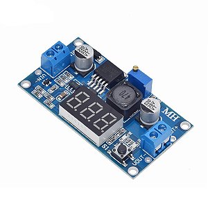 Step Down Lm2596 Com Voltímetro