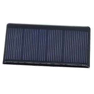 Mini Placa Painel Célula Solar Fotovoltaica 5,5v 50ma 0,27w