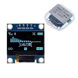 Display Oled 0.96 Gráfico I2c 128x64 Azul
