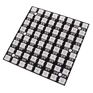 Ws2812 Matriz De Led 5050 Rgb 8x8 Endereçável 64bits