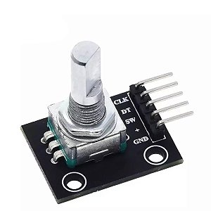 Módulo Encoder Rotativo Rotary Decoder Sensor Ky-040