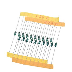 Kit Indutor Encapsulado 140 Peças 1/4W 14 Valores