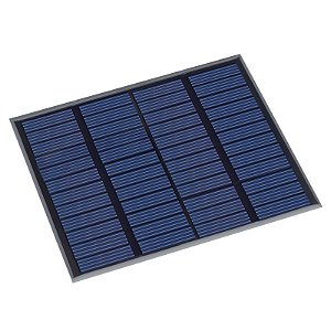 Mini Placa Painel Célula Solar Fotovoltaica 12v 125ma 1,5w