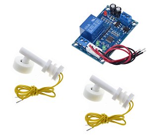 Controlador Nível De Água Xh-m203 Com Dois Sensores Laterais