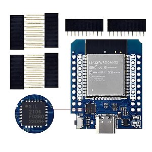 Esp32 D1 Mini Cp2104 Esp-wroom-32 Usb C