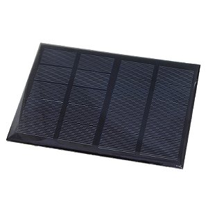 Mini Placa Célula Solar Fotovoltaica 6v 320ma 140x104mm