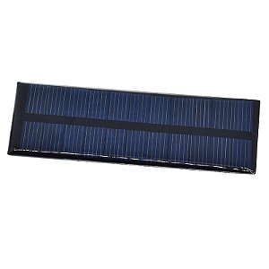 Mini Placa Célula Solar Fotovoltaica 5,5v 70ma 0,38w