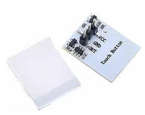 Sensor Botão Touch Capacitivo Httm Com Led Rgb