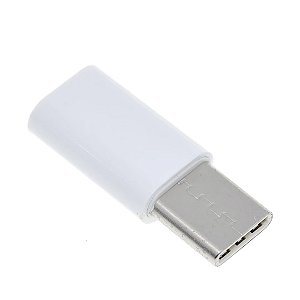 Conector Adaptador Tipo C e Micro USB Preto