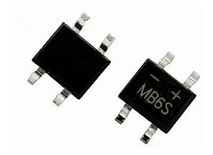 10X Ponte Retificadora Mb6S Ponte de Diodo Mb6S