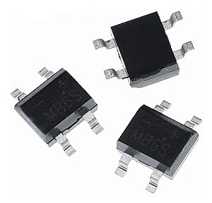 50X Ponte Retificadora Mb6S Ponte de Diodo Mb6S