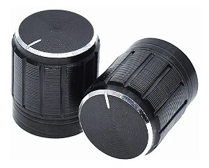 5X Knob Potenciômetro Eixo Estriado 6mm