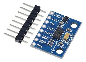 10 X Módulo Gy-291 Sensor Acelerômetro 3 Eixos Adxl345