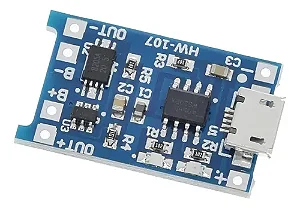 2X Módulo Carregador de Baterias de Lítio Tp4056 Micro USB