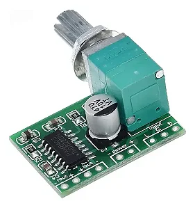 3 Mini Amplificador Digital Pam8403 5V com Controle Volume