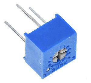 10 Potenciômetro Trimpot 3362P 100K Tipo B Quadrado