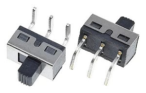 Interruptor Deslizante Ss12D06 Alavanca 5 Unidades