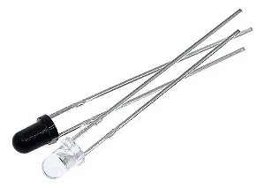 Kit 50 Pares LED Infravermelho Diodo Ir 3mm 940Nm