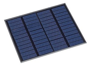 Mini Placa Solar 12V 125Ma 1,5W 85X115Mm