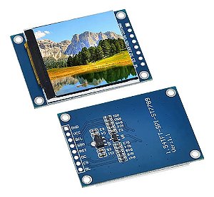 Display LCD Tft Ips Colorido 1.54 St7789 240x240 Cores Vivas