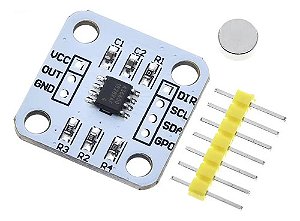 Sensor de Ângulo Magnético As5600 Potenciometro Arduino