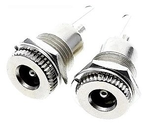 Conector de Áudio Jack 5,5 X 2,5mm DC-099