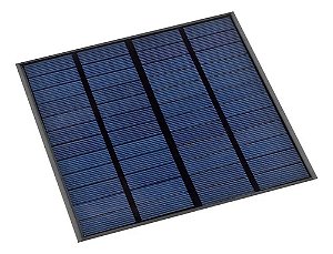 Mini Placa Painel Célula Solar Fotovoltaica 6V 500Ma 3W