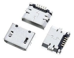 20X Conector Micro USB Fêmea Reparo