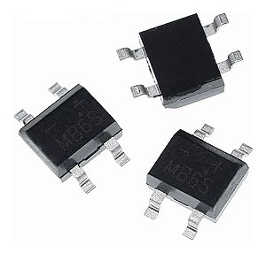 5X Ponte Retificadora Mb6S Ponte de Diodo Mb6S