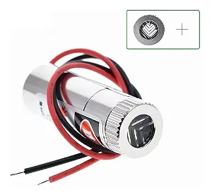 10X Módulo Laser Formato Cruz + X 650Nm 5Mw Alinhamento Vermelho