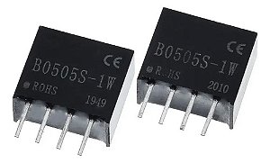 Isolador Gnd Conversor DC B0505S 1W 2 Unidades