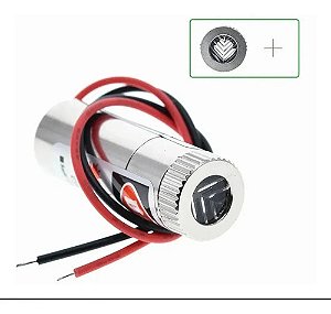 100X Módulo Laser Ponto Vermelho com Ajuste de Foco