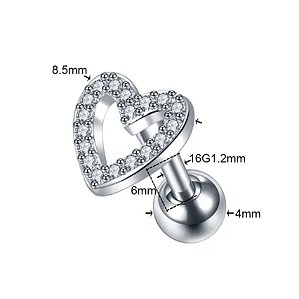 Coração em Microbel Pedra