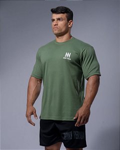 Camiseta Johnny Person de Malhão verde Militar