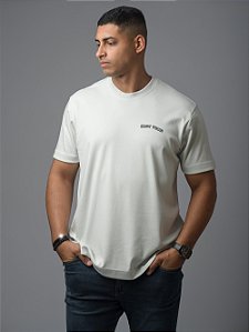 Camiseta de Malhão Linha Básica na cor Alumínio