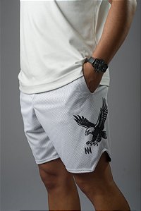 Short Dry Fit - Fly Righ Cor Branco